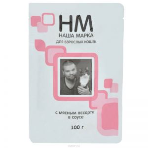 Наша Марка Для взрослых кошек с мясным ассорти