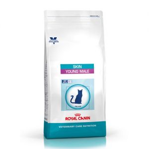 VET SKIN YOUNG MALE ДЛЯ УЛУЧШЕНИЯ ШЕРСТИ КАСТРИРОВАННЫХ КОТОВ СУХ. КОРМ ДЛЯ КОШЕК ROYAL CANIN (РОЯЛ КАНИН) 