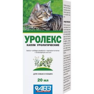 АВЗ УРОЛЕКС КАПЛИ УРОЛОГИЧЕСКИЕ 20 МЛ