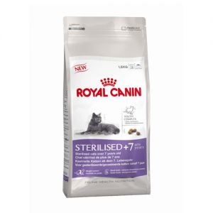 КОРМ ДЛЯ КОШЕК ROYAL CANIN (РОЯЛ КАНИН) STERILISED +7 ДЛЯ КАСТРИРОВАННЫХ И СТЕРИЛИЗОВАННЫХ СТАРШЕ 7 СУХ.