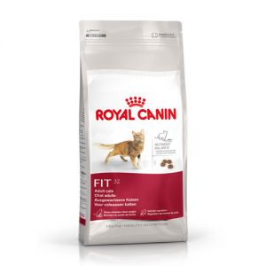 КОРМ ДЛЯ КОШЕК ROYAL CANIN (РОЯЛ КАНИН) FIT 32 ДЛЯ ВЗРОСЛЫХ КОШЕК ВЫХОДЯЩИХ НА УЛИЦУ СУХ.