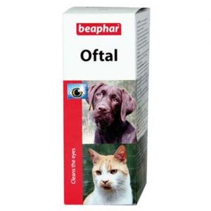 BEAPHAR ЛОСЬОН ДЛЯ УХОДА ЗА ГЛАЗАМИ OFTAL AUGENPFLEGE 12547 