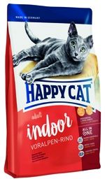 Сухие корма Happy Cat Adult indoor «Альпийская говядина»
