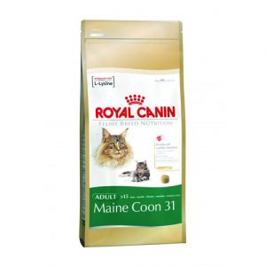 КОРМ ДЛЯ КОШЕК ROYAL CANIN (РОЯЛ КАНИН) MAINE COON 31 ДЛЯ ПОРОДЫ МЭЙН КУН, СТАРШЕ 15 МЕСЯЦЕВ СУХ.