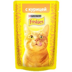 КОРМ ДЛЯ КОШЕК FRISKIES КУРИЦА КОНС.