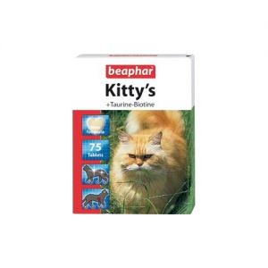 BEAPHAR ВИТАМИНЫ ДЛЯ КОШЕК ТАУРИН+БИОТИН "KITTY'S+TAURINE+BIOTIN" 