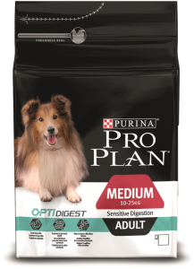 PRO PLAN® OPTIDIGEST® для взрослых собак средних пород с чувствительным пищеварением С ЯГНЕНКОМ   Сухой